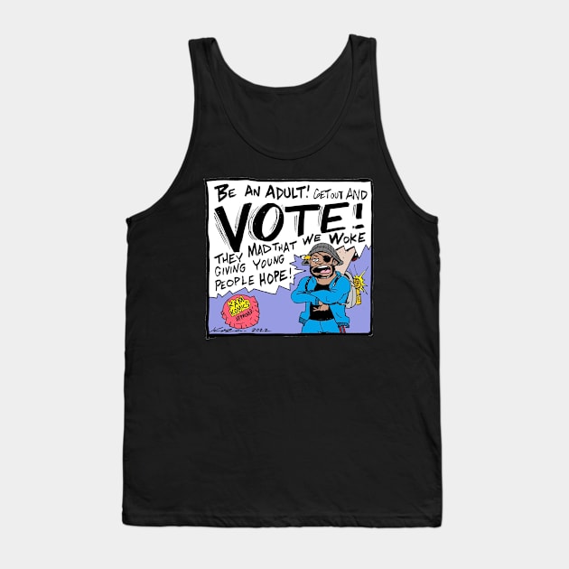 Kam Komics t shirt_1 Tank Top by Kam Komics 